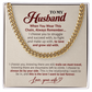 I Gave My Heart to You – Husband Gift Chain