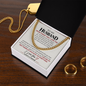 Never Forget I Love You – Husband Gift Chain