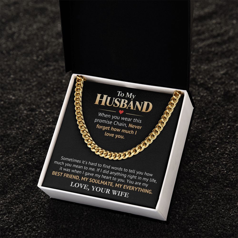 Promise Chain for Husband – A Forever Love Gift