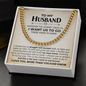 Husband Hand in Hand Forever Love Gift Chain