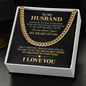 Husband Soulmate Chain Gift From Wife