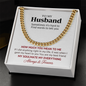 My Soulmate, My Everything – Husband Gift Chain