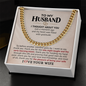Husband Gift Chain – Grateful to Be Your Wife