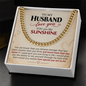 My Sunshine Husband Chain – A Gift of Love