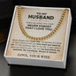 Husband Soulmate Forever Cuban Link Chain