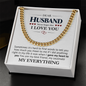 Husband My Everything Gift Chain From Wife