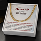 Amazing Husband Birthday Gift Chain – Our Journey Together