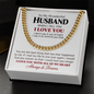 Wonderful Husband Gift Chain – Love You Longer