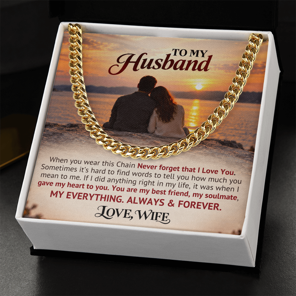 Always & Forever Husband Chain – Gift of Love