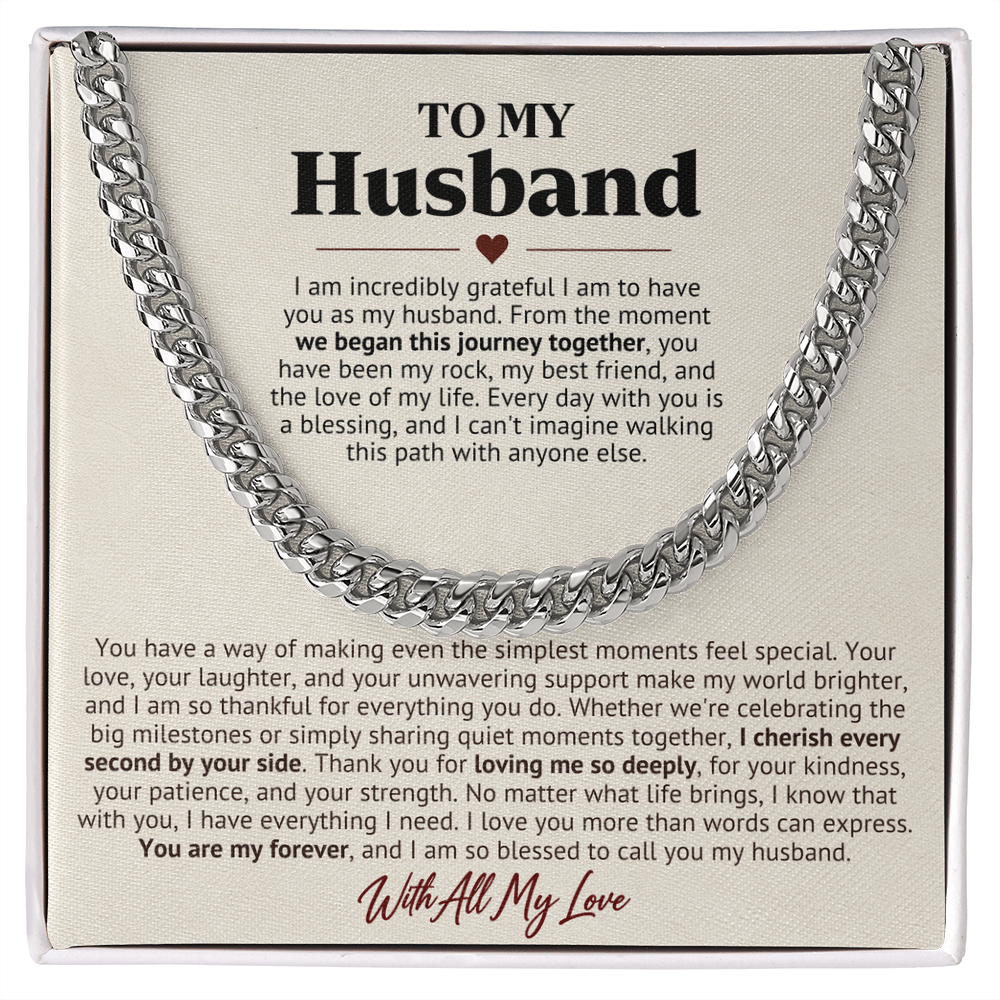My Forever Husband – A Grateful Love Gift Chain