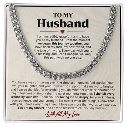 My Forever Husband – A Grateful Love Gift Chain
