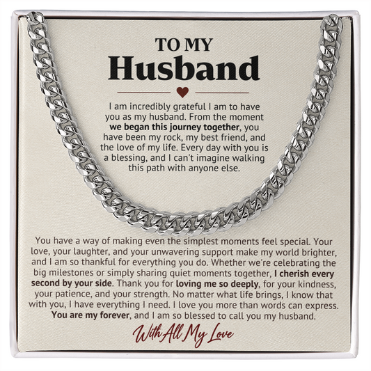 My Forever Husband – A Grateful Love Gift Chain