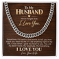 Husband Gift Chain – My Best Friend, My Soulmate