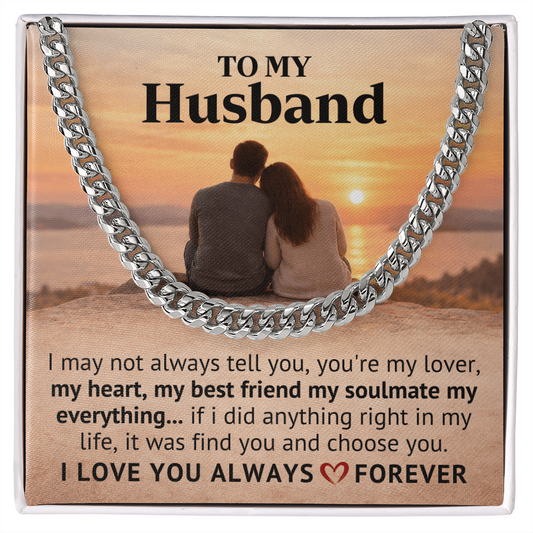 Husband Forever Love Chain – My Heart's Gift