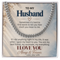 Always & Forever Husband Gift Chain From Wife