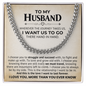 Husband Hand in Hand Forever Love Gift Chain