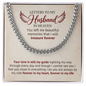 Title: Husband in Heaven Memorial Gift Chain – Treasure Forever