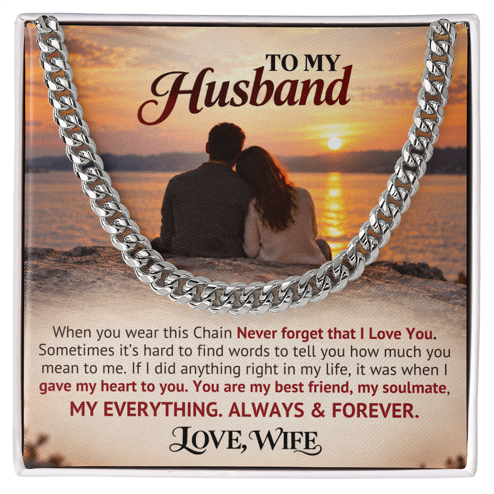 Always & Forever Husband Chain – Gift of Love