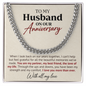Anniversary Gift Chain for Husband – Love of My Life