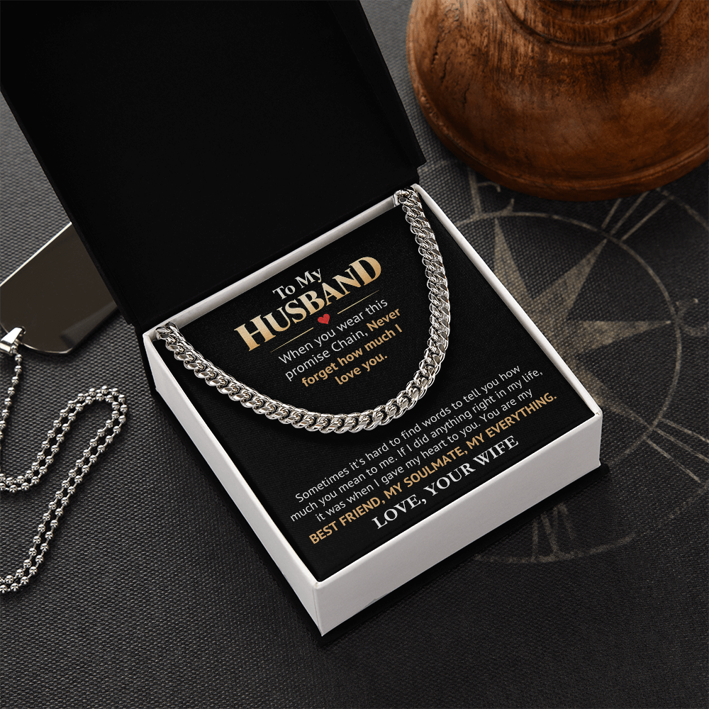 Promise Chain for Husband – A Forever Love Gift