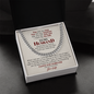 You Are My Sunshine – Husband Love Gift Chain