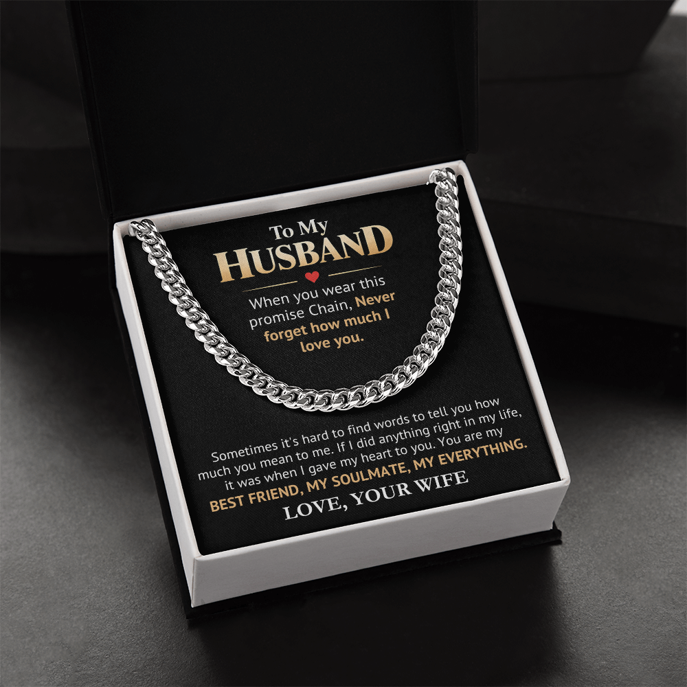 Promise Chain for Husband – A Forever Love Gift