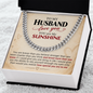 My Sunshine Husband Chain – A Gift of Love