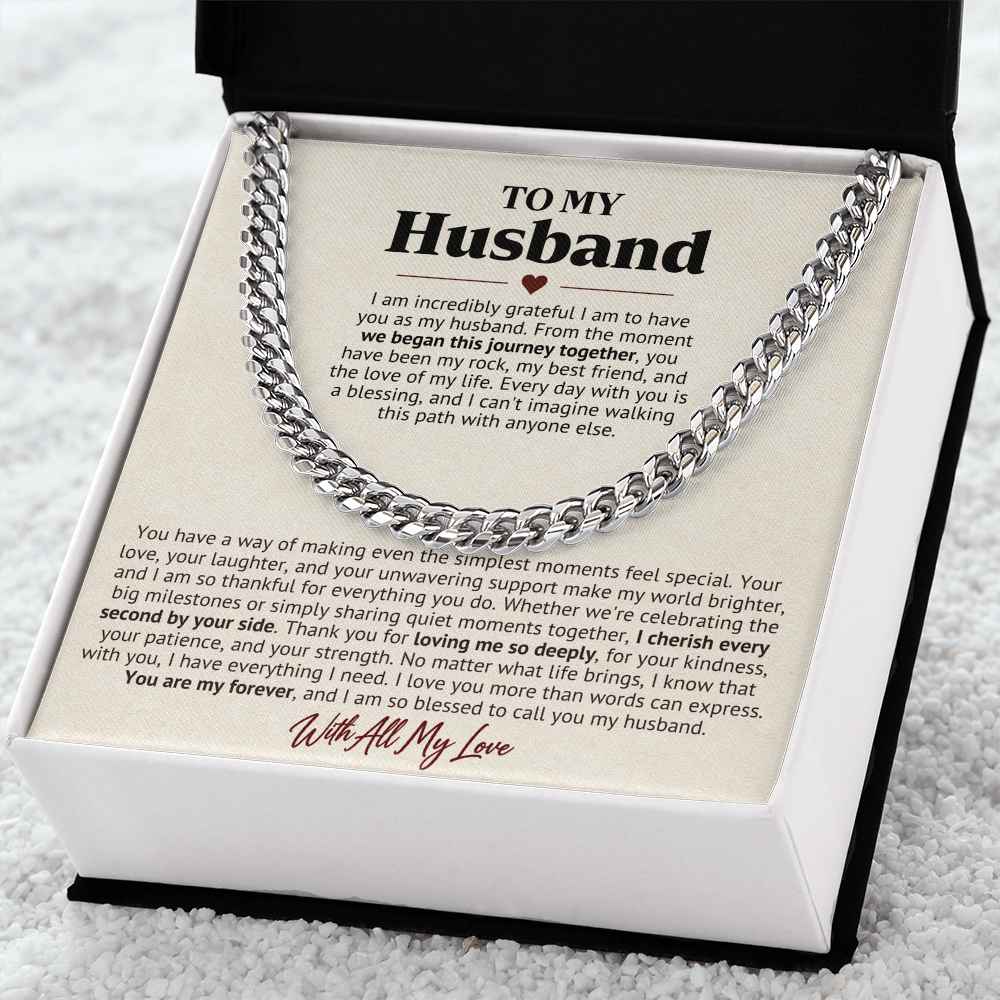 My Forever Husband – A Grateful Love Gift Chain
