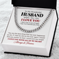 Wonderful Husband Gift Chain – Love You Longer