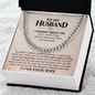 Husband Gift Chain – Grateful to Be Your Wife