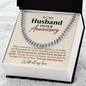 Anniversary Gift Chain for Husband – Love of My Life