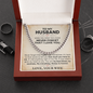 Husband Soulmate Forever Cuban Link Chain