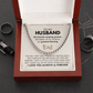 To My Husband – My Favorite Camping Partner, The Father of My Children, My Greatest Blessing | Cuban Link Chain