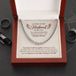 Title: Husband in Heaven Memorial Gift Chain – Treasure Forever