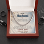 Always & Forever Husband Gift Chain From Wife