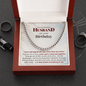 Amazing Husband Birthday Gift Chain – Our Journey Together
