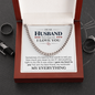 Husband My Everything Gift Chain From Wife