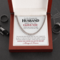 Wonderful Husband Gift Chain – Love You Longer