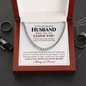 Wonderful Husband Gift Chain – Love You Longer