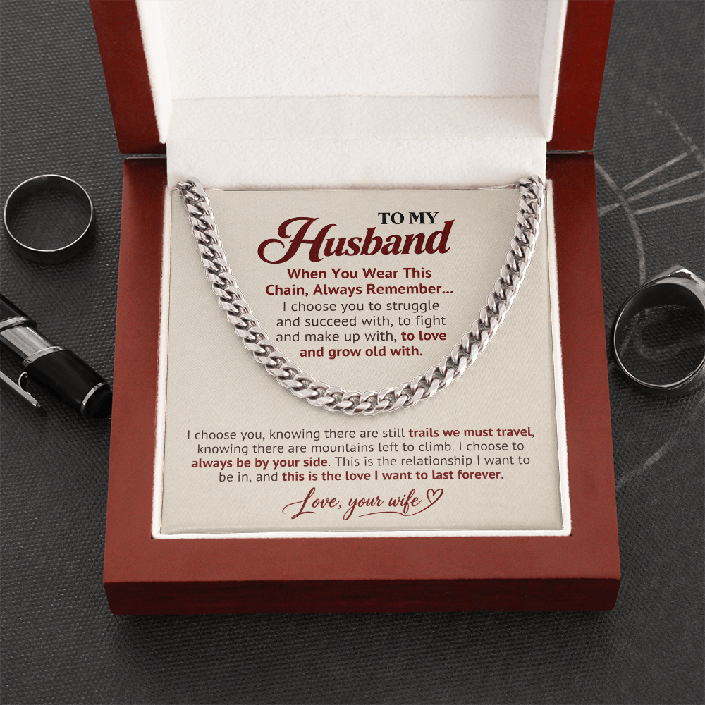 I Gave My Heart to You – Husband Gift Chain