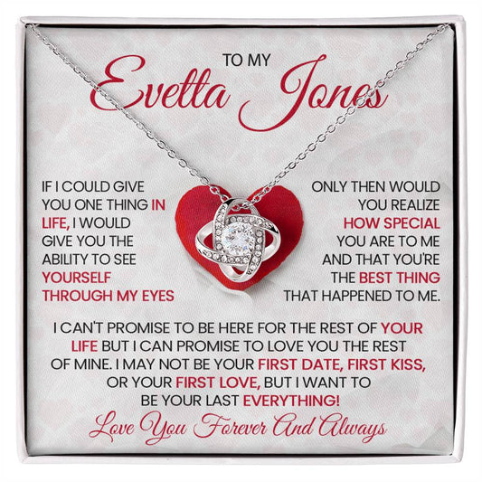 To My Evetta Jones