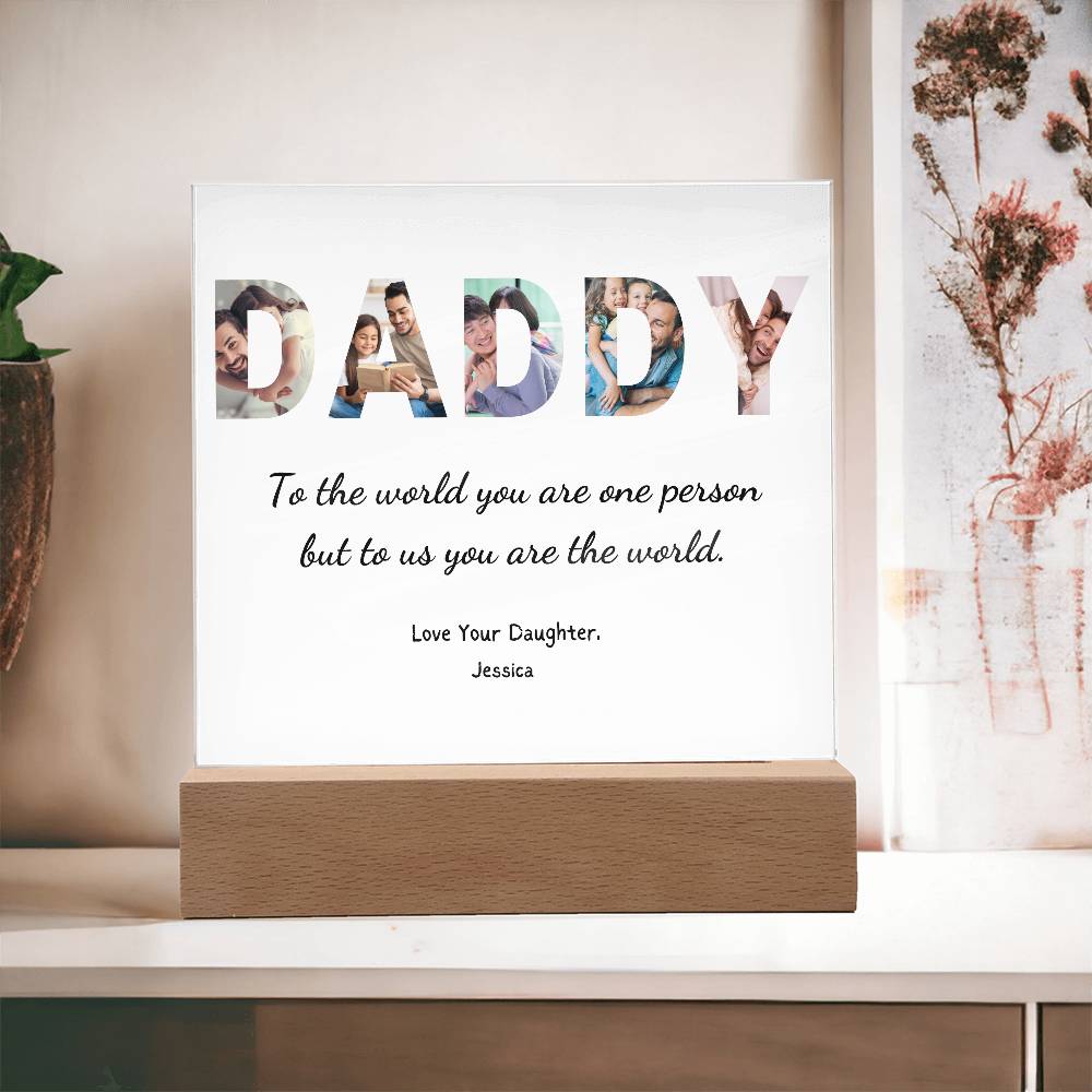 Customized Dad Gifts From Daughter