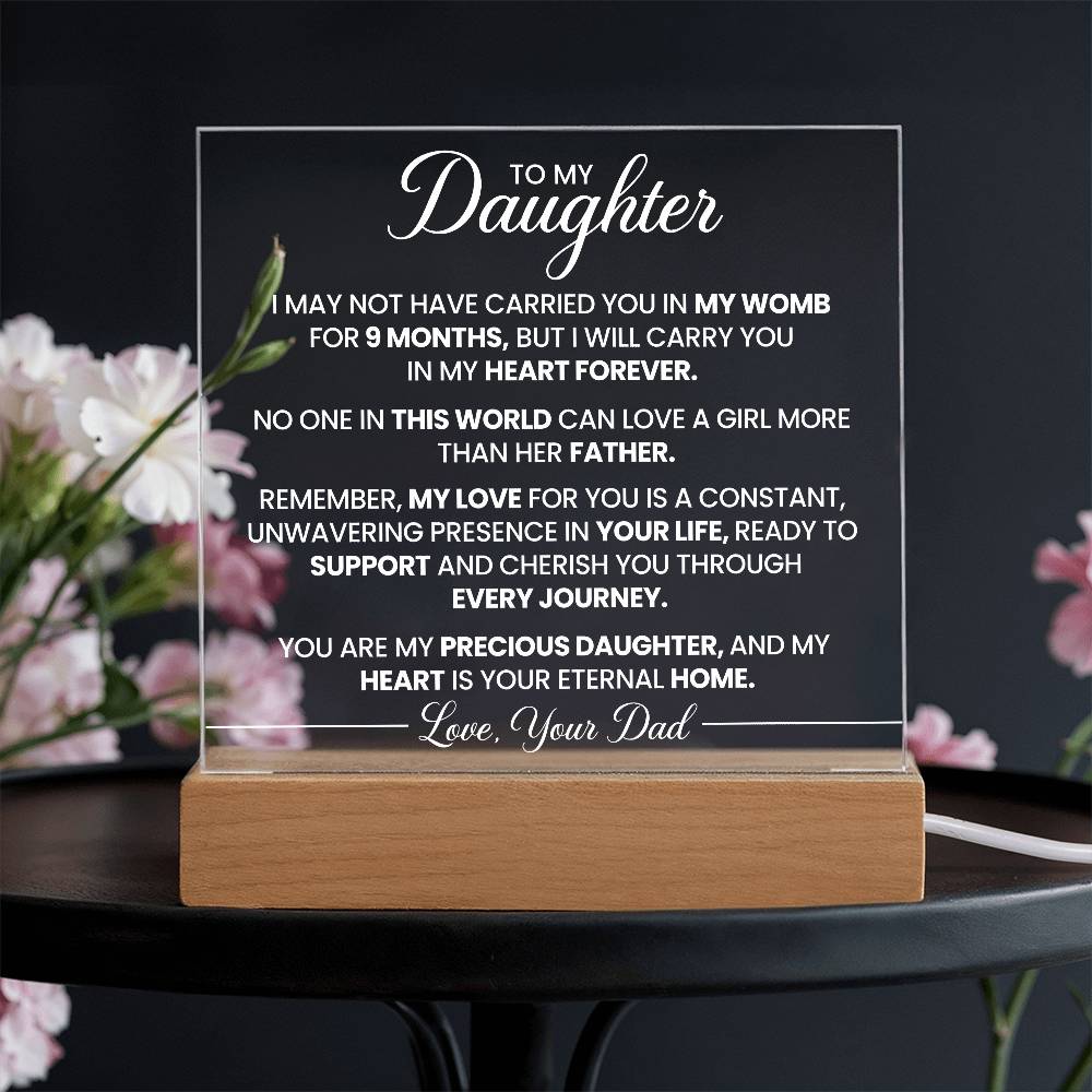 To My Sweet Daughter My Love Always