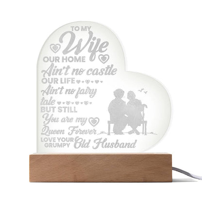 personalized acrylic plaque