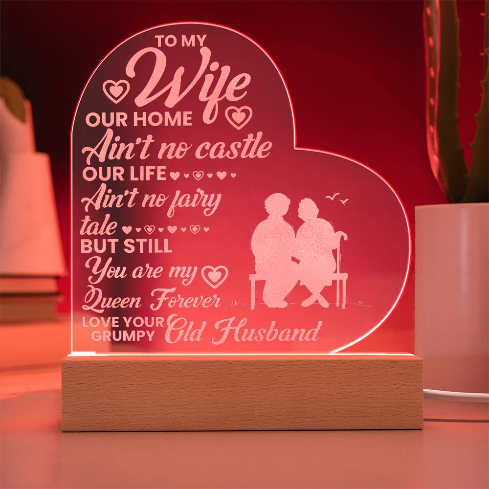 personalized acrylic plaque
