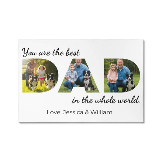 Customize with Photo & Name: Make Father's Day Unforgettable with this beautiful Gift