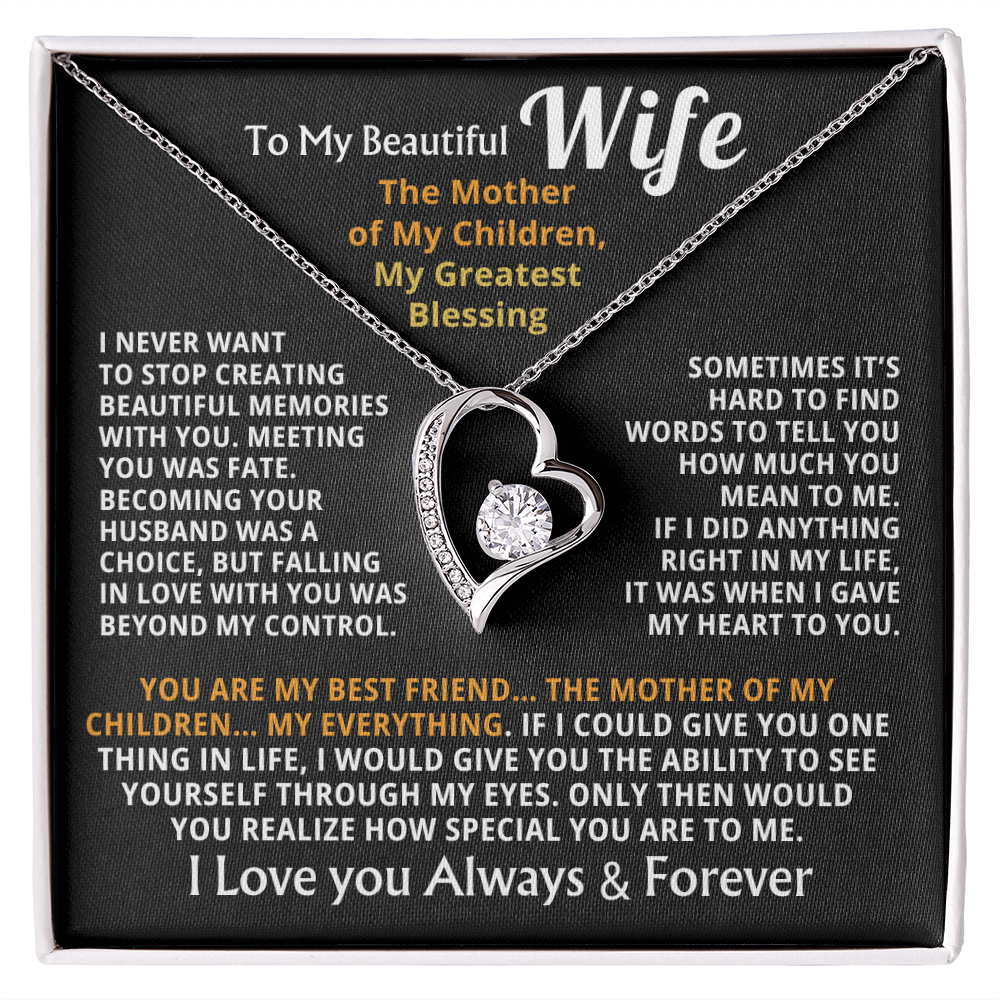 To My Beautiful Wife — The Mother of My Children, My Greatest Blessing ❤️