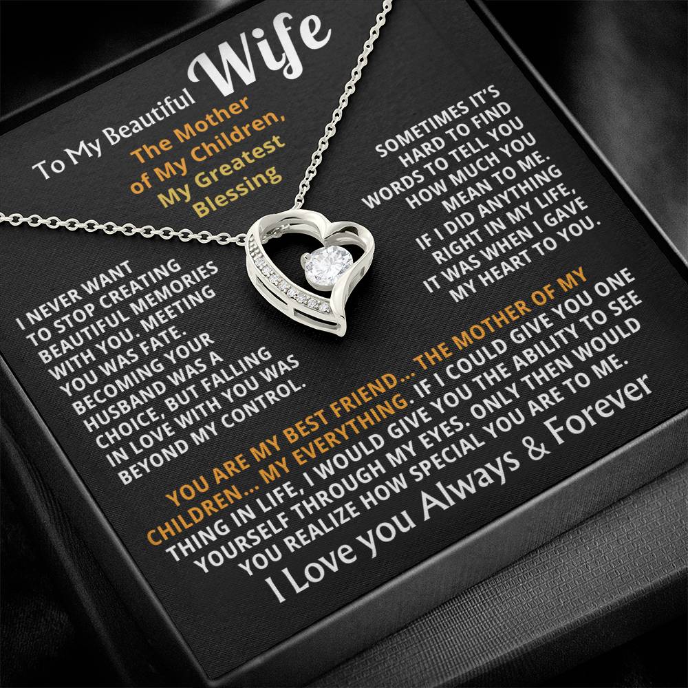 To My Beautiful Wife — The Mother of My Children, My Greatest Blessing ❤️