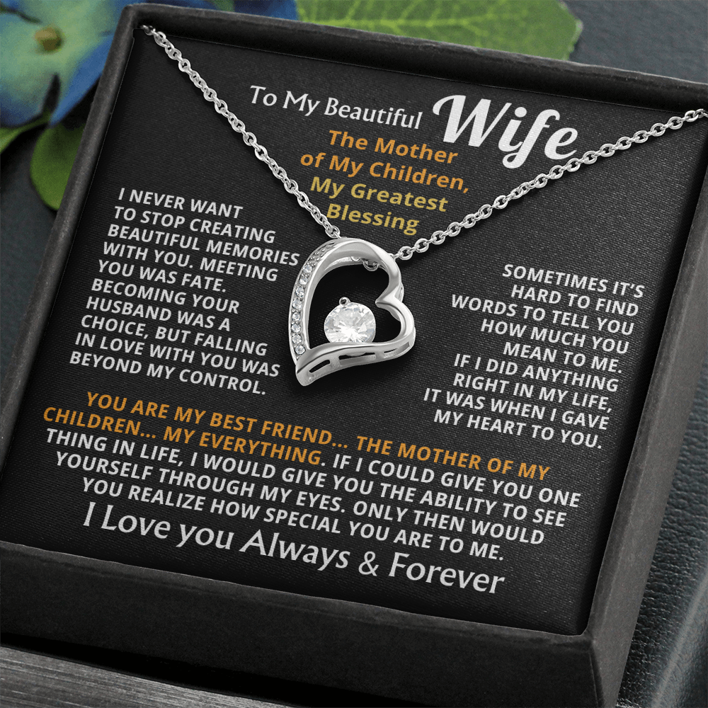 To My Beautiful Wife — The Mother of My Children, My Greatest Blessing ❤️
