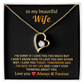To My Wife – An Unconditional Love Gift From the Heart